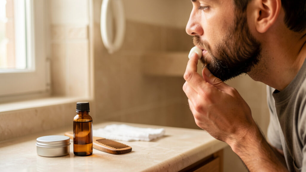Routine barbe : dans quel ordre appliquer huile, baume et cire pour un résultat net ?