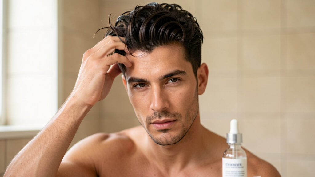 Sérum anti-frisottis homme : comment dompter les mèches rebelles sans alourdir la coiffure ?