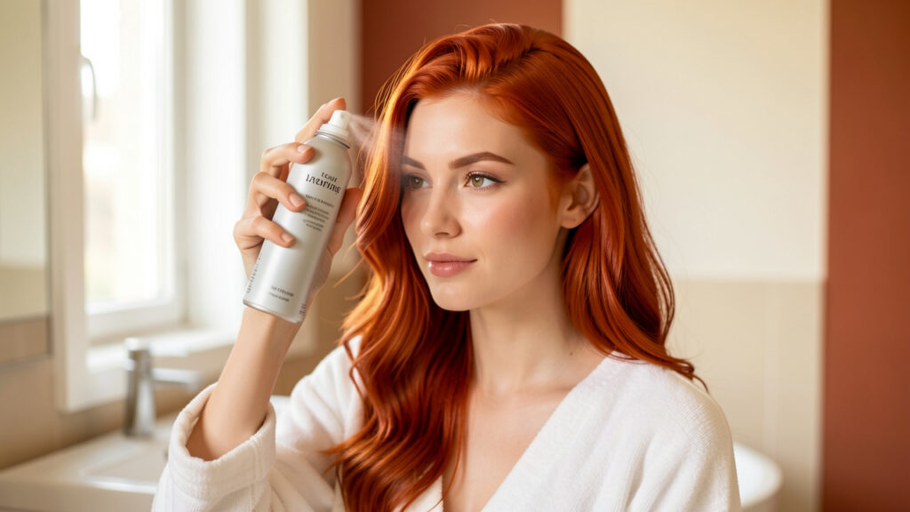 Shampoing sec et cheveux colorés : comment rafraîchir ses racines sans ternir la couleur